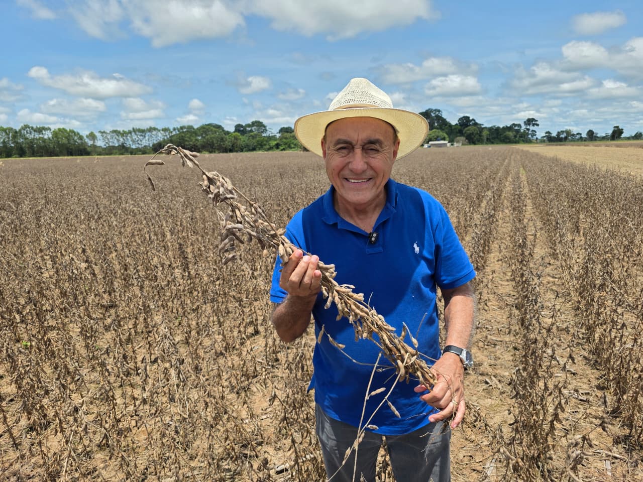 Visita plantio de soja em Brasileia 3