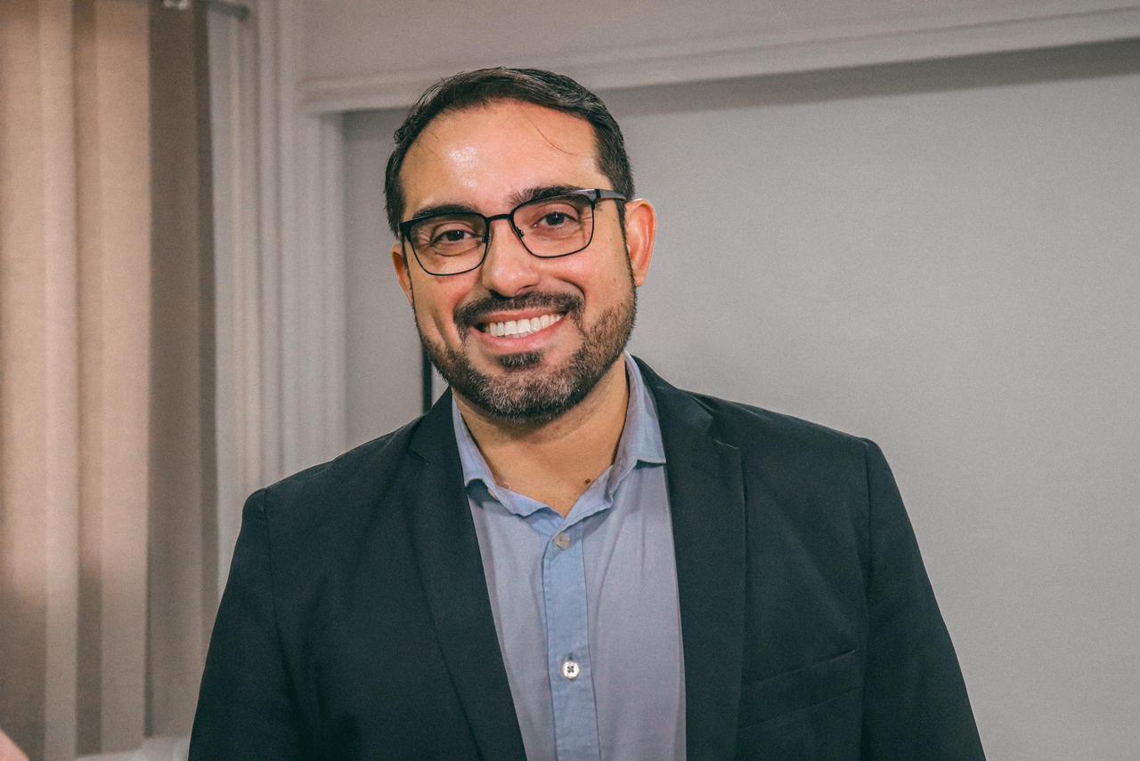 Foto do secretário Marcus Lucena