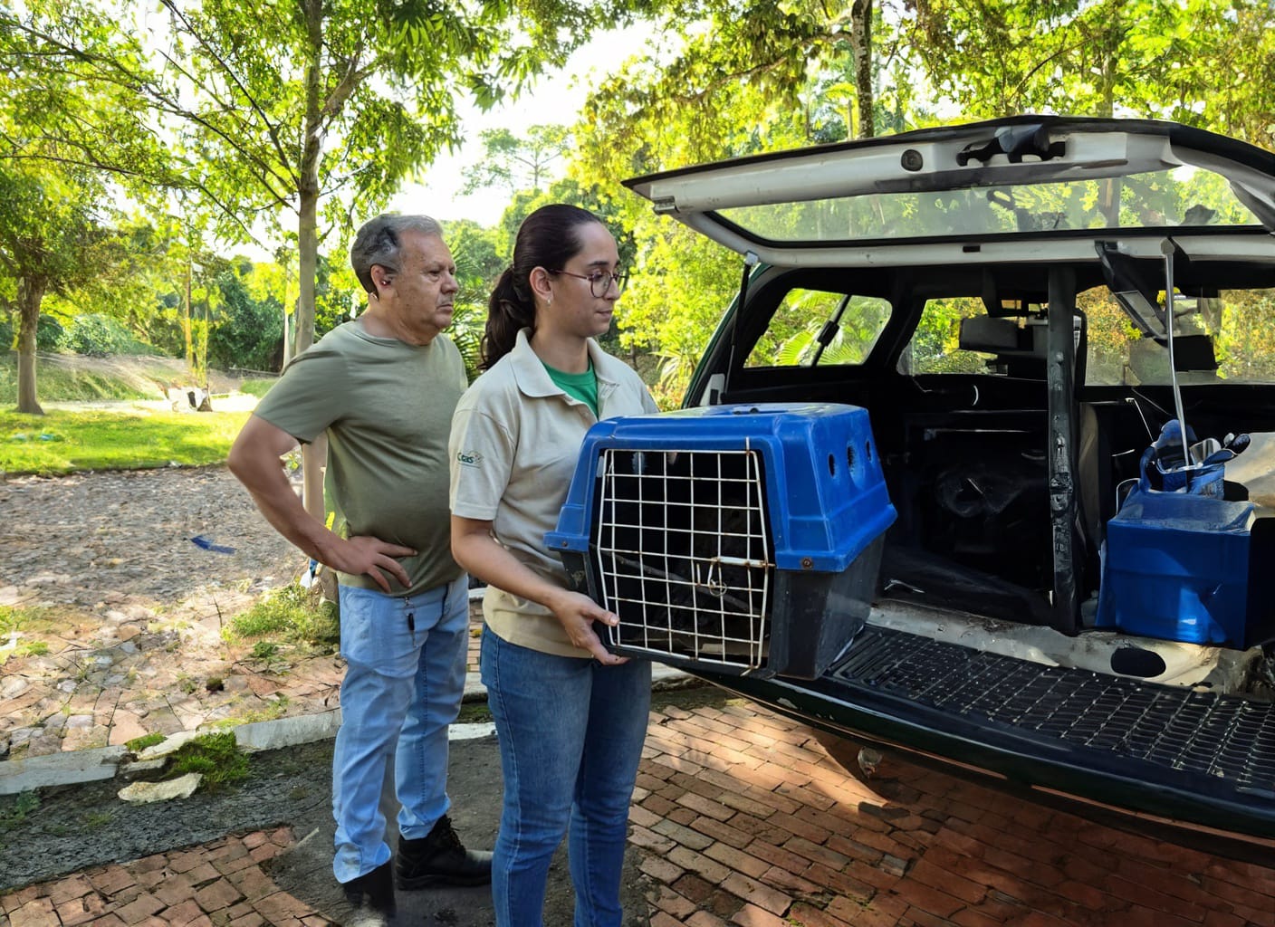 O Horto Florestal foi palco da soltura de animais silvestres nessa semana. (Foto: Secom)