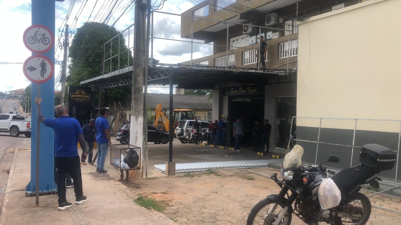 Foto da fiscalização