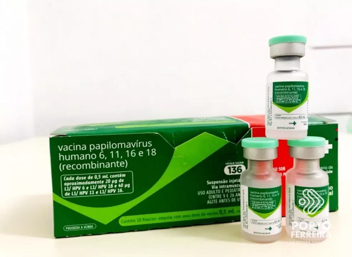 Foto da vacina papilomavírus