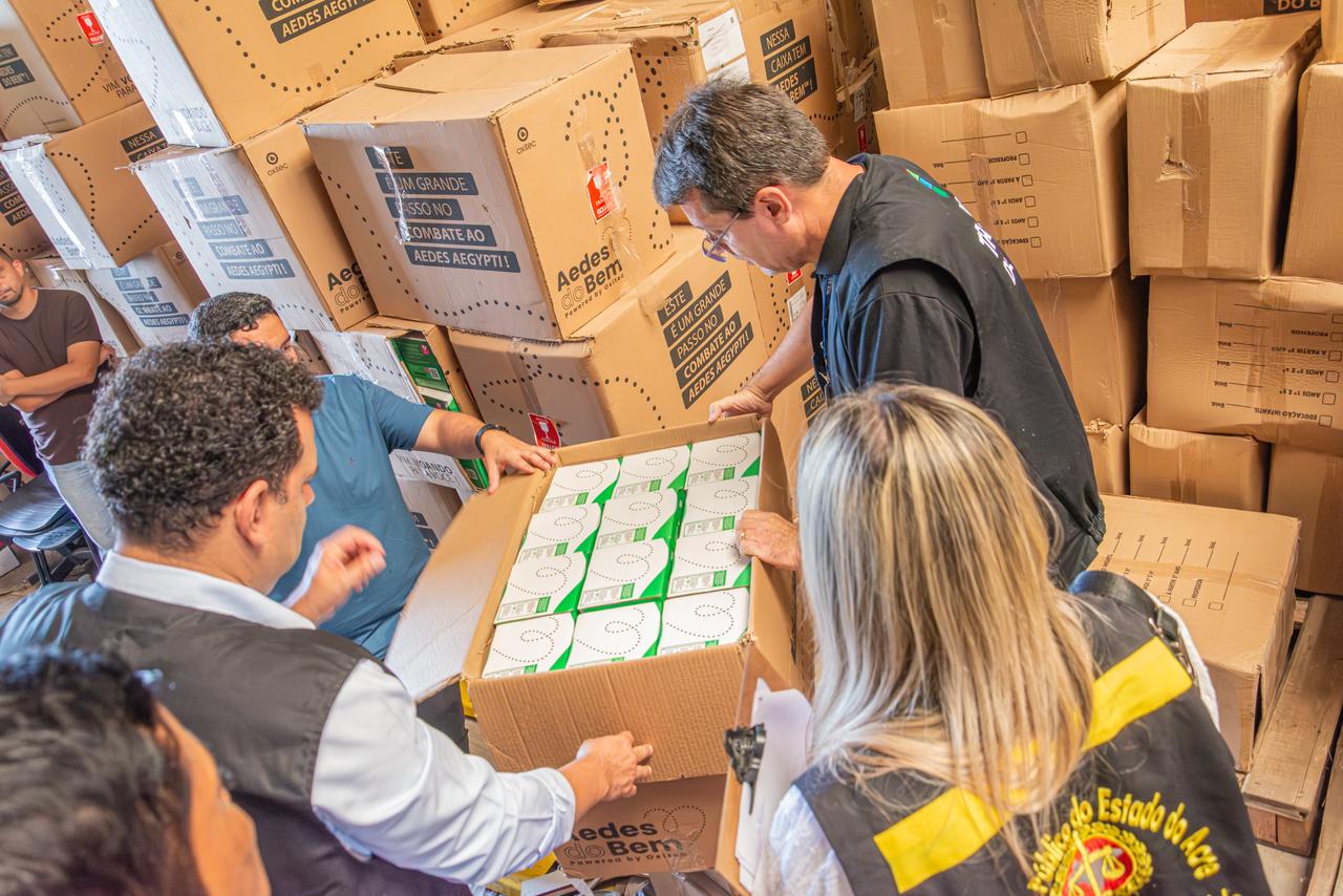 Foto de fiscalização