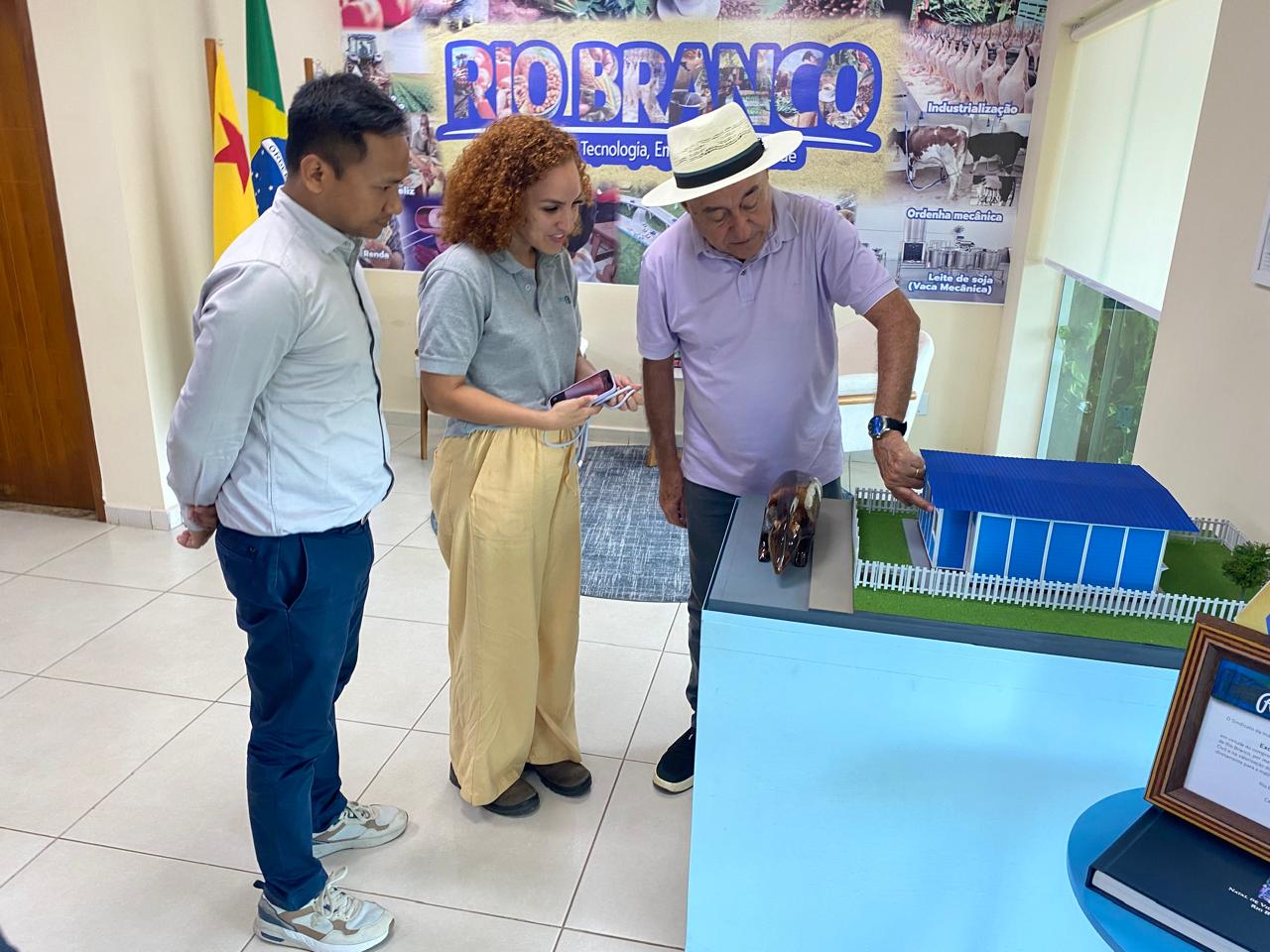 Auditoria avalia projeto 8