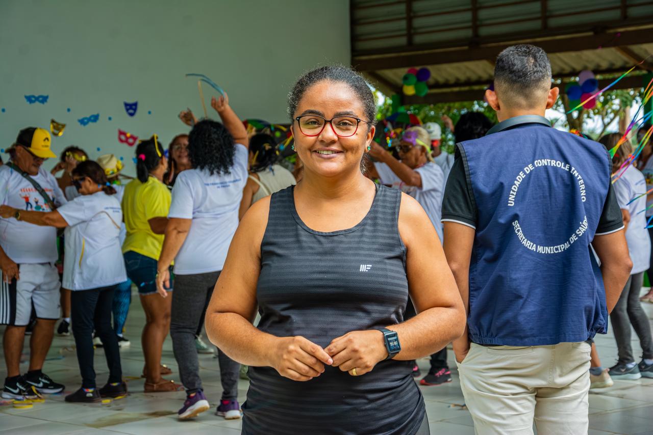 O vereador Samir Bestene destacou a importância da iniciativa e afirmou que a ação está em sintonia com estratégias públicas que incentivam a qualidade de vida e a participação ativa da população idosa. (Foto: Átilas Moura/Secom)
