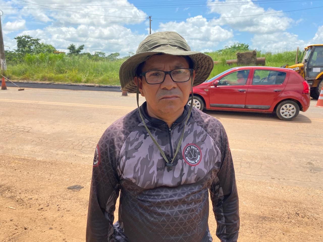 Foto do encarregado Francisco Sérgio