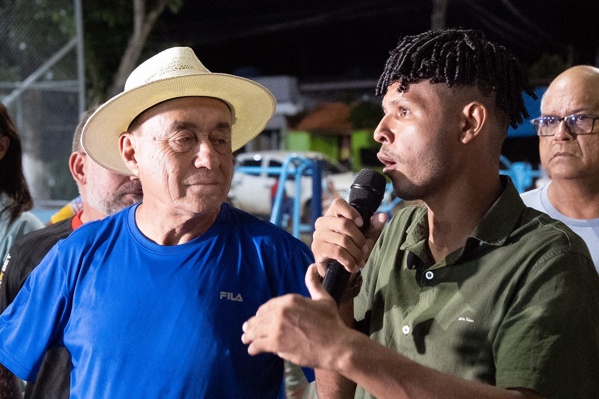 Foto do presidente Jefferson Alencar