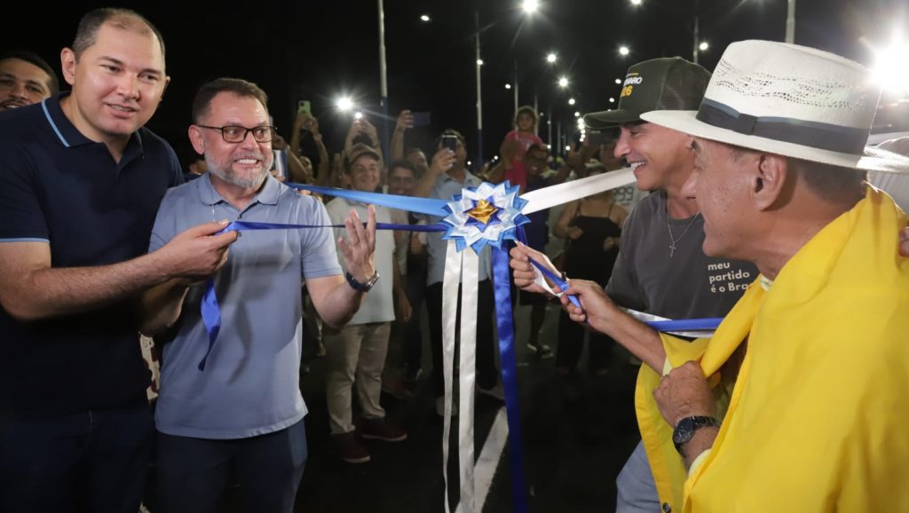 Rio Branco vive noite histórica com inauguração do elevado Mamedio Bittar, obra que redefine a mobilidade urbana 4 Inauguracao do Elevado Fotos Val Fernandes 22 e1774294335679