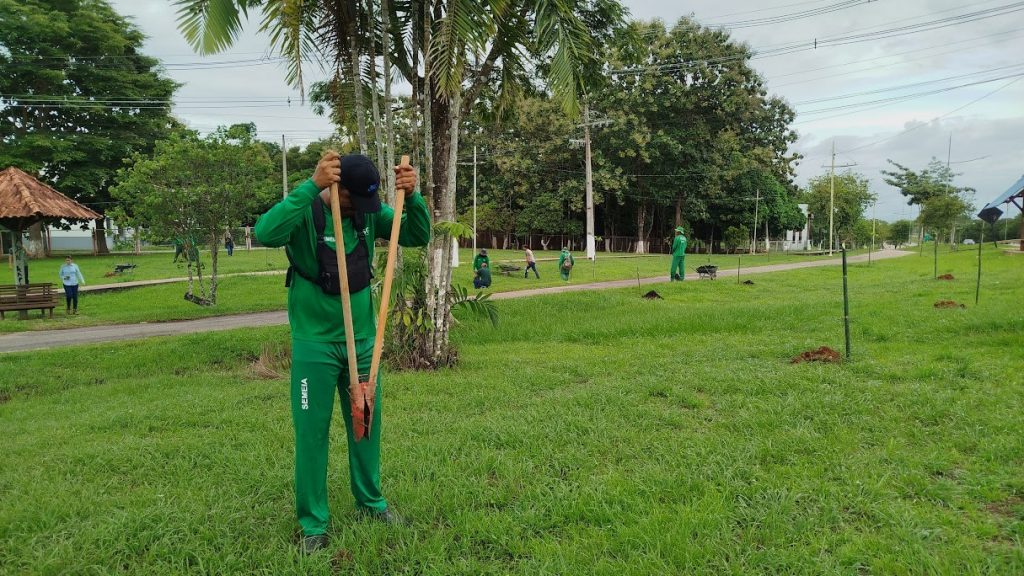 Prefeitura de Rio Branco realiza plantio de 500 mudas no Parque do Tucumã durante a Semana da Água 6 plantio de 500 mudas 1 e1773433057608