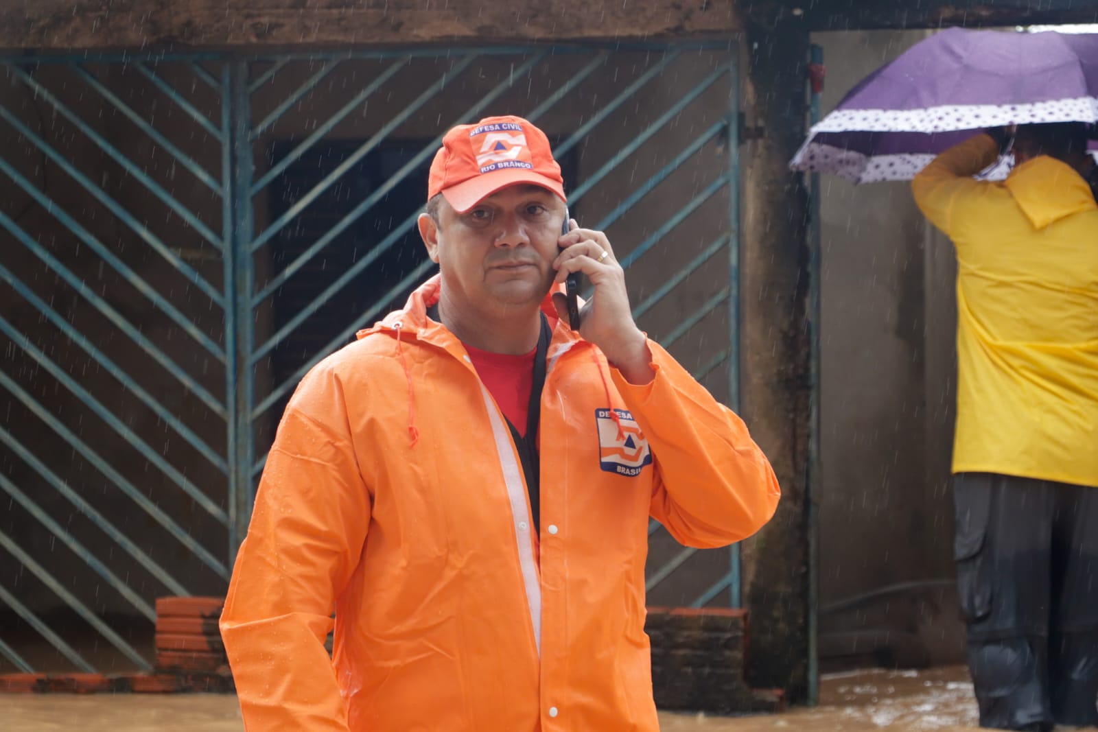 Enxurrada no bairro Placido de Castro 1