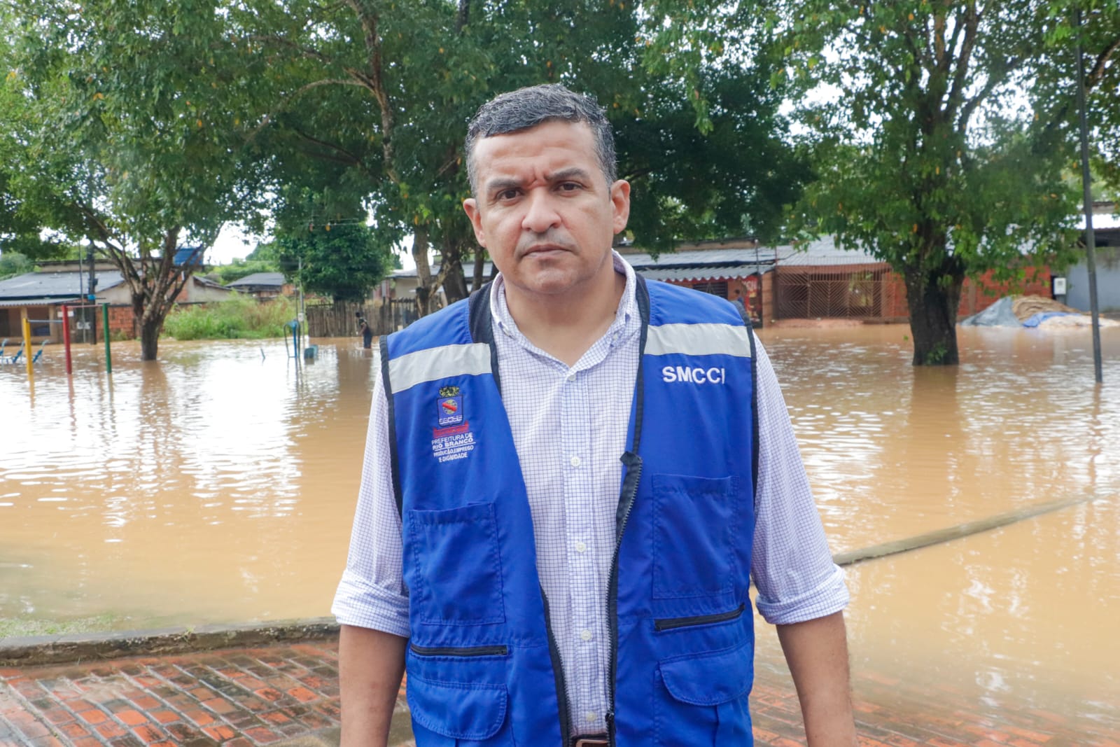 Enxurrada no bairro Placido de Castro Fotos Marcos Araujo