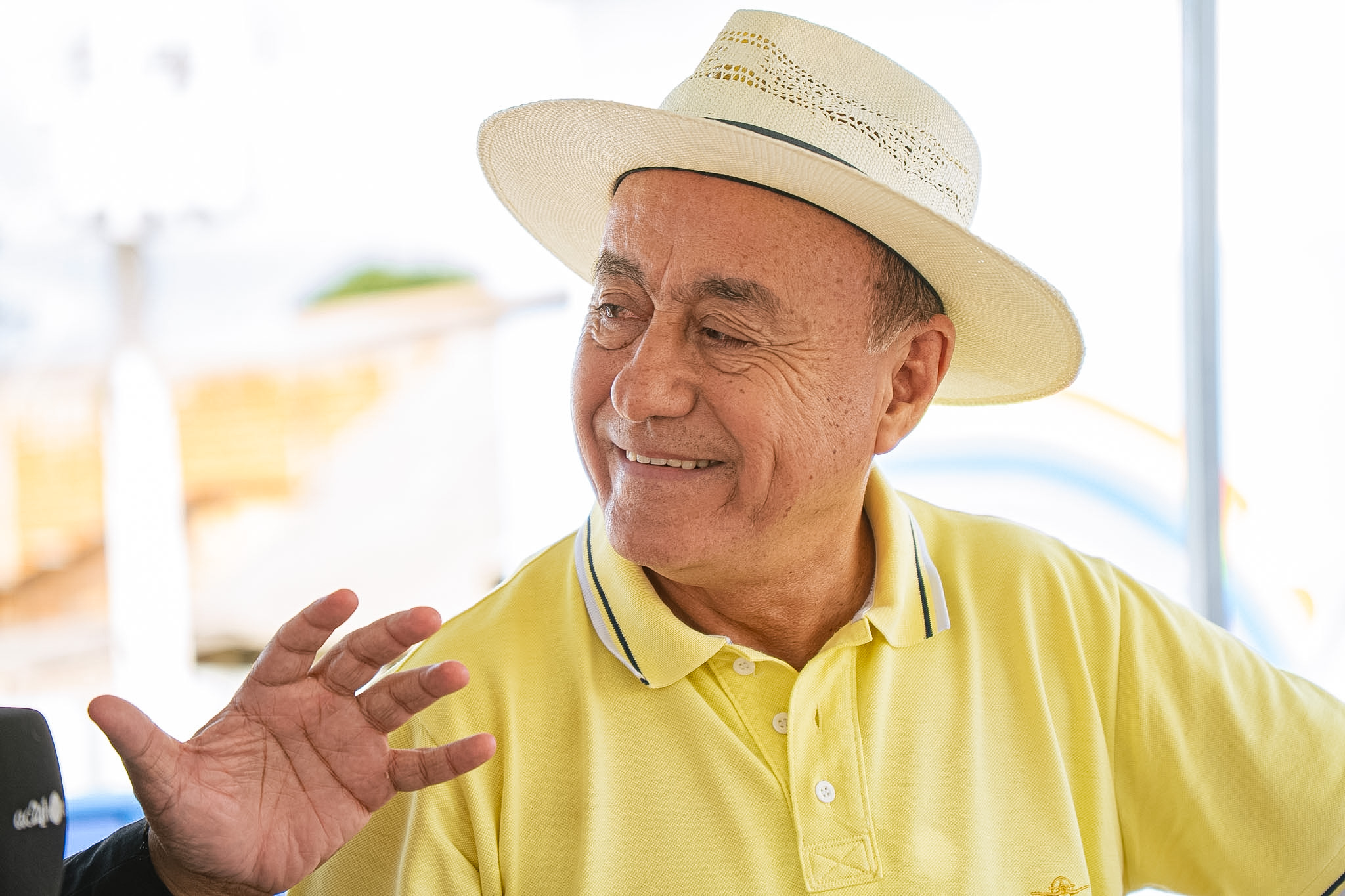 Foto do Prefeito Tião Bocalom