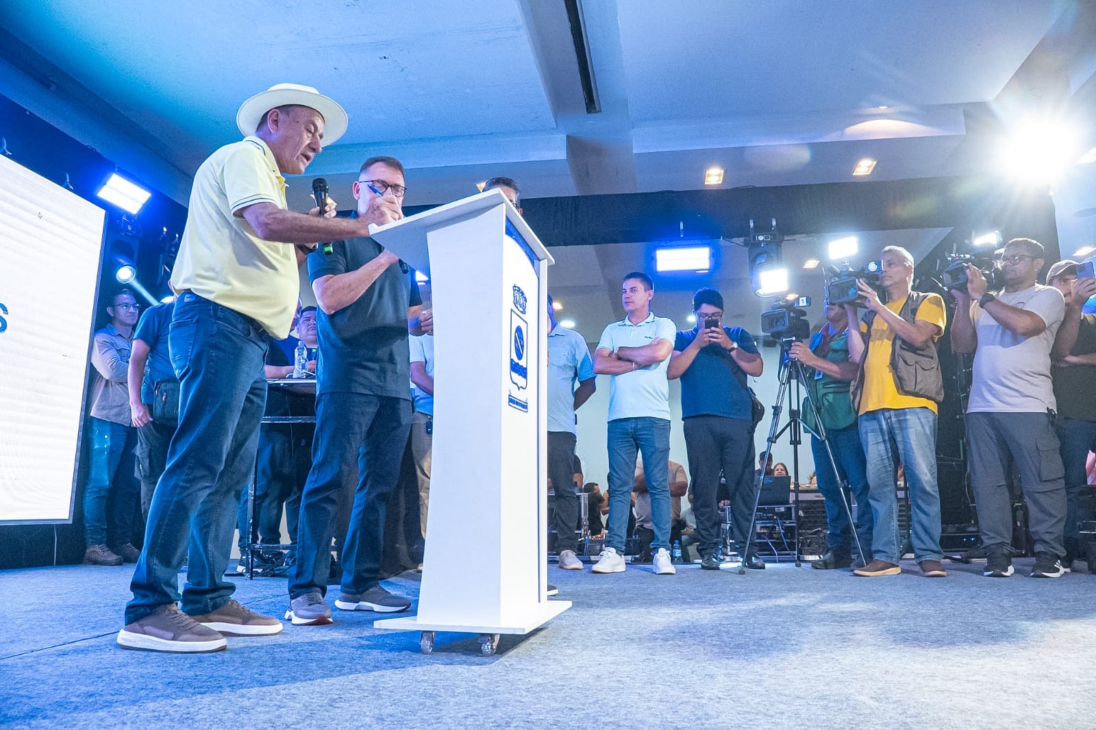 Foto do prefeito Tião Bocalom