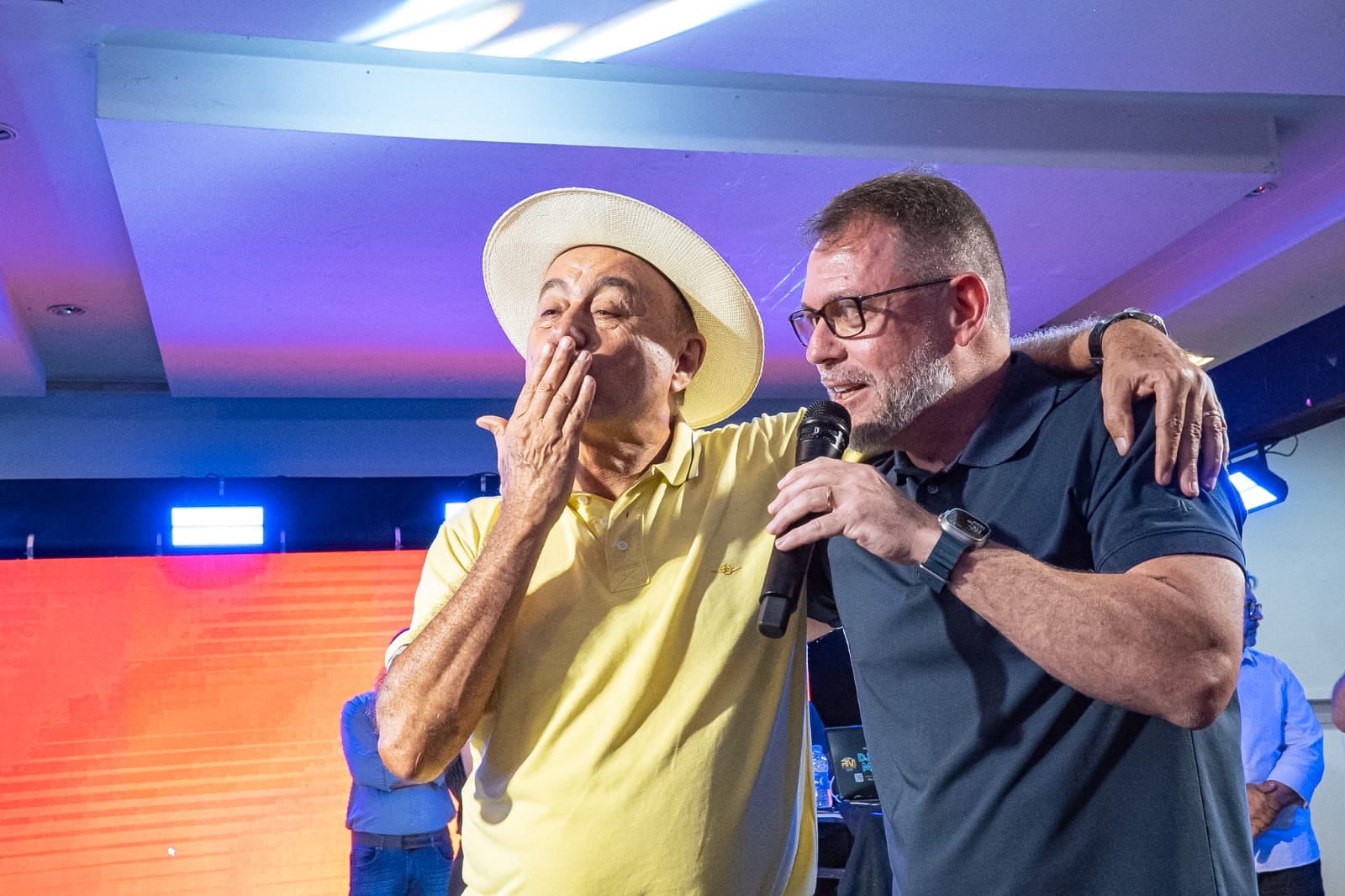 Foto Tião Bocalom e Alysson Bestene