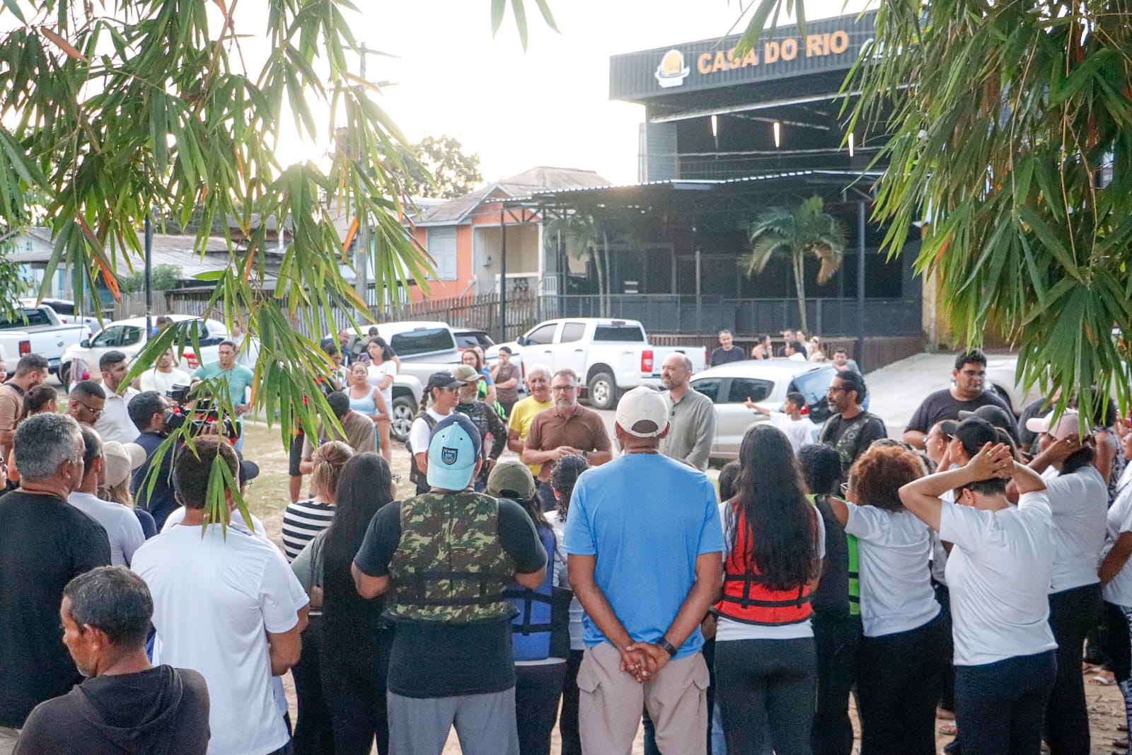 Foto da equipe do Itinerante Fluvial