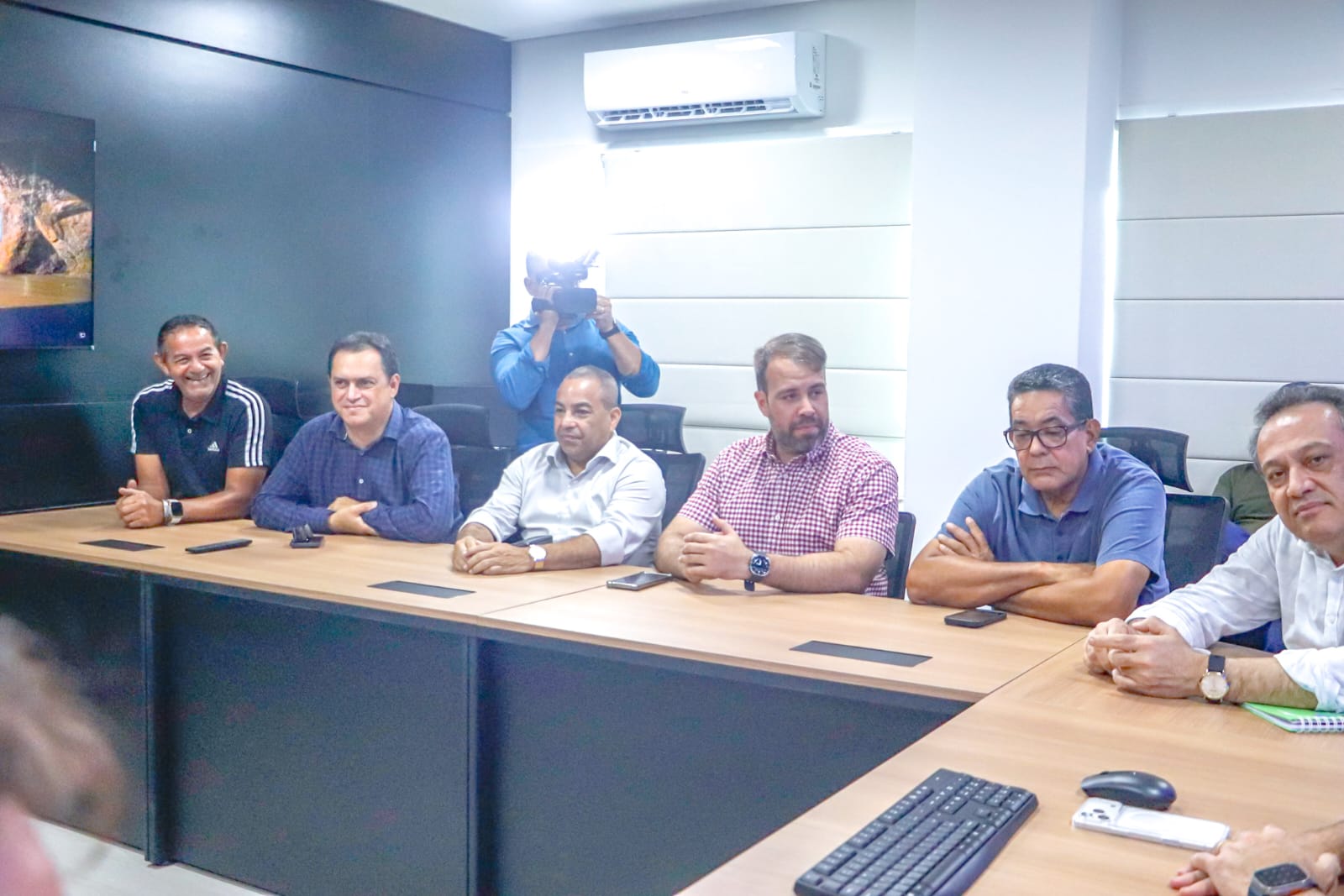 Foto de reunião de alinhamento