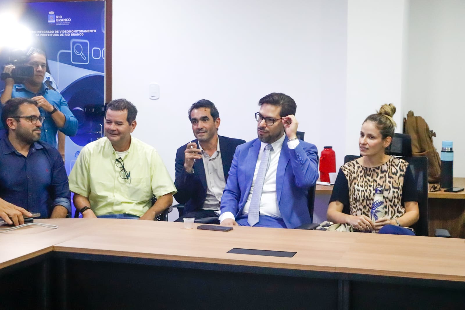 Foto da reunião de alinhamento