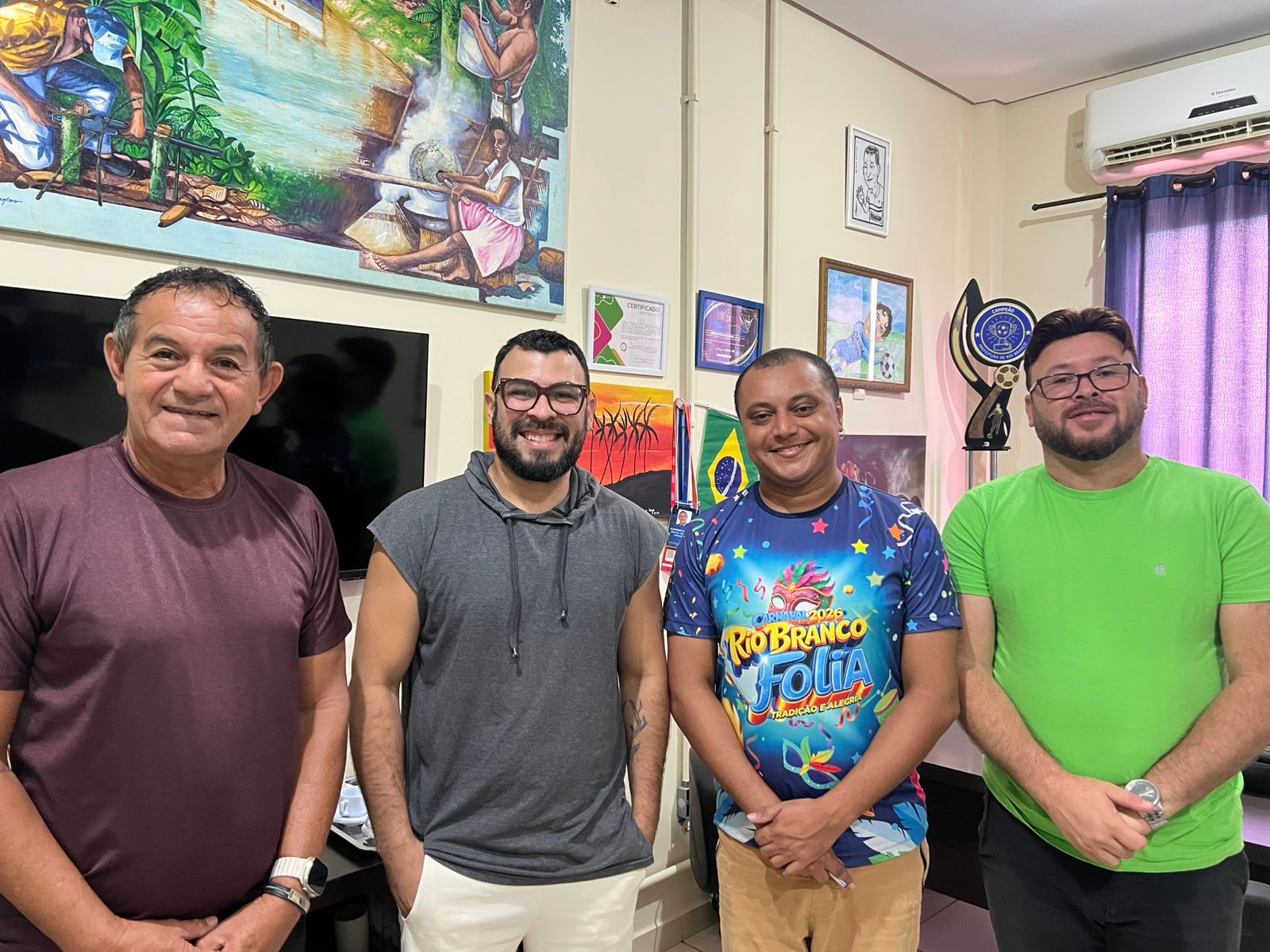 Foto da Reunião da FGB sobre a Semana da Diversidade