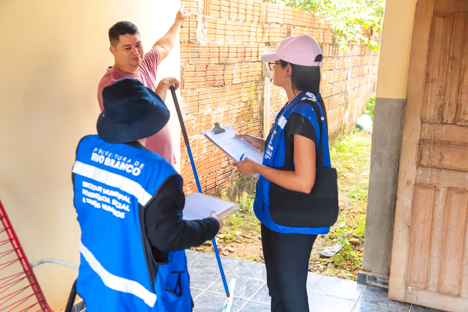 inicia levantamento de familias atingidas por enxurrada 6