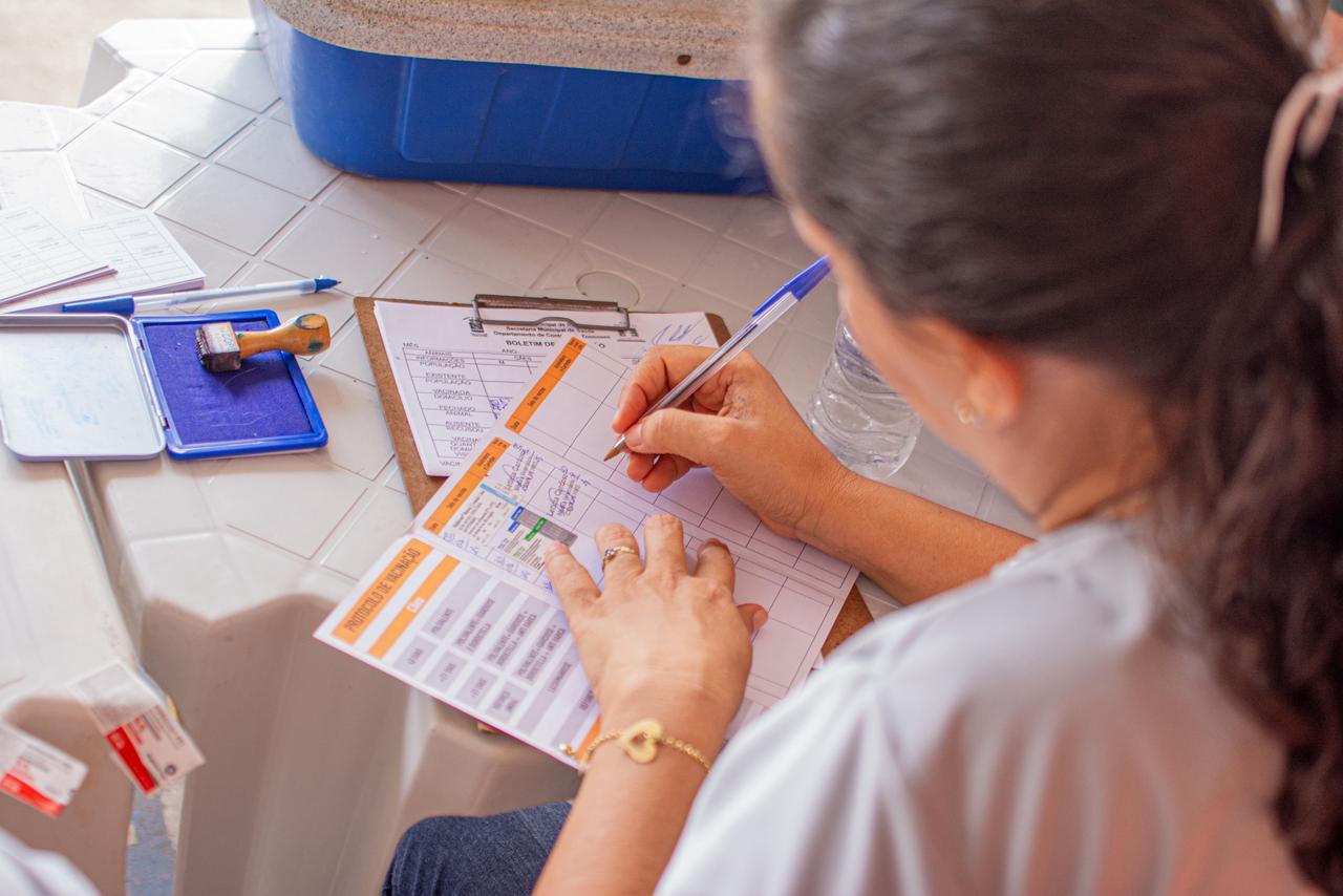 A vacinação antirrábica é essencial e deve ser realizada anualmente. (Foto: Átilas Moura/Secom)