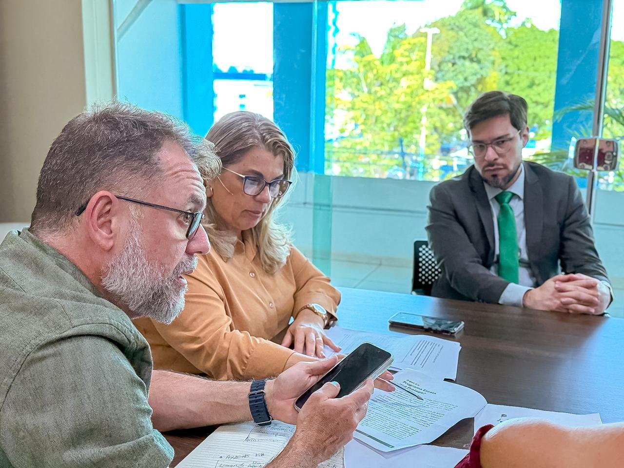 Foto da reunião