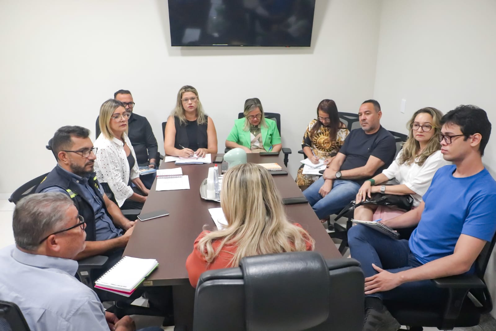 Foto da reunião