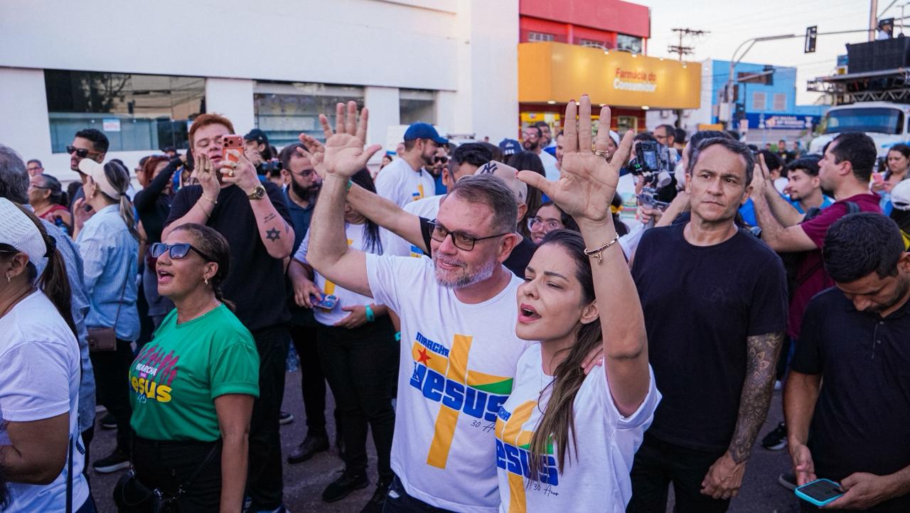 Marcha para Jesus celebra 30 anos e reforça tradição de fé no calendário oficial de Rio Branco 7 MARCHA JESUSSM30 6