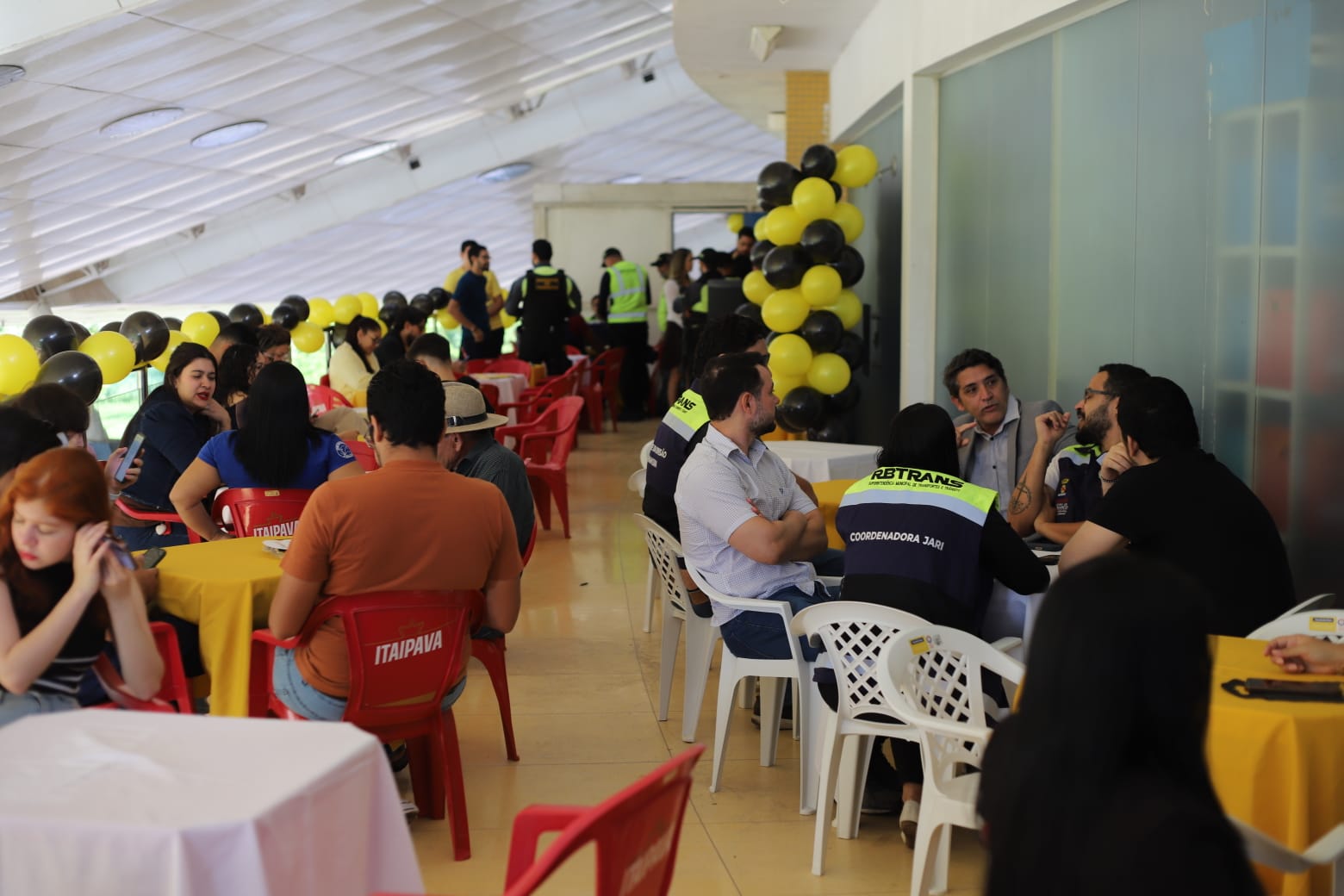 Foto do café da manhã no RBTrans