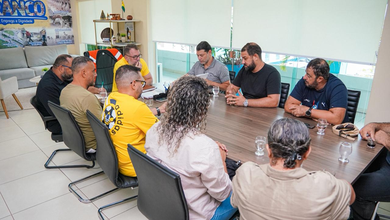 Foto da reunião