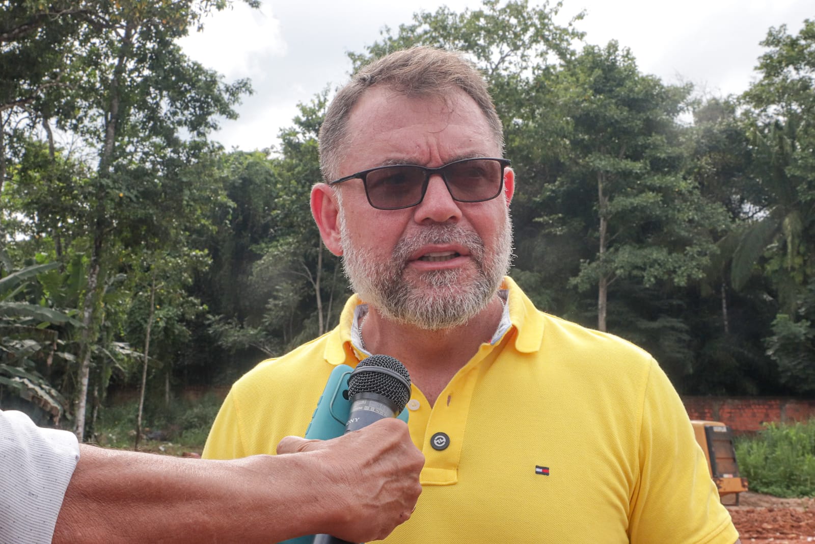 Foto do prefeito Alysson Bestene