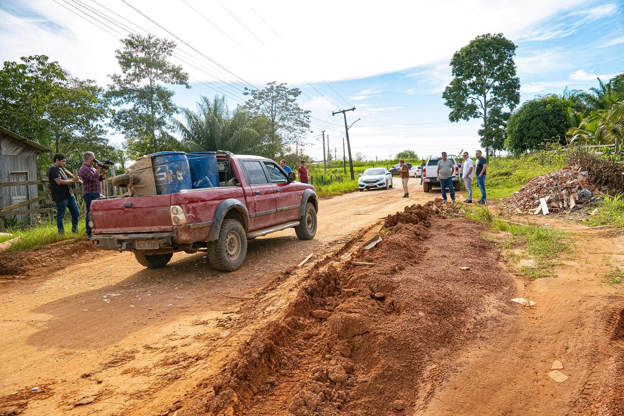 Obras no Ramal do Sinteac