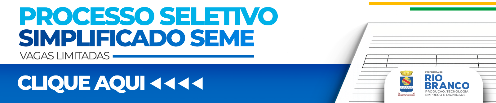 PROCESSO SELETIVO SIMPLIFICADO SEME 2