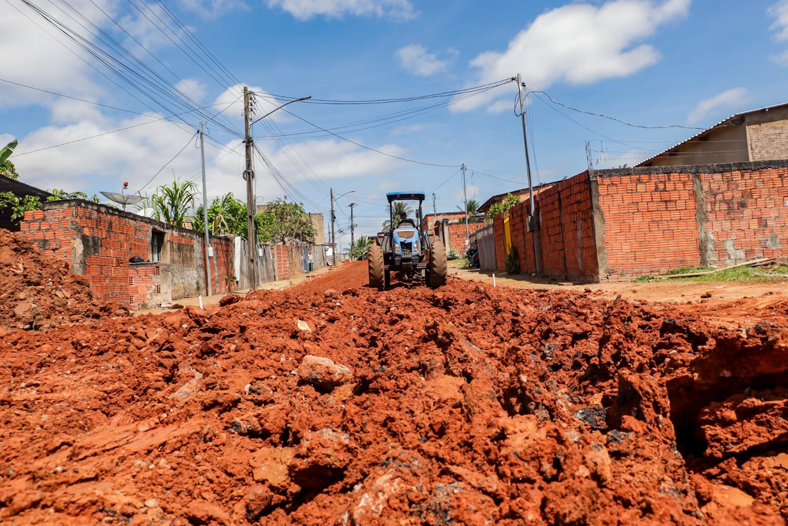 Foto do trabalho do Prefeitura nas Ruas