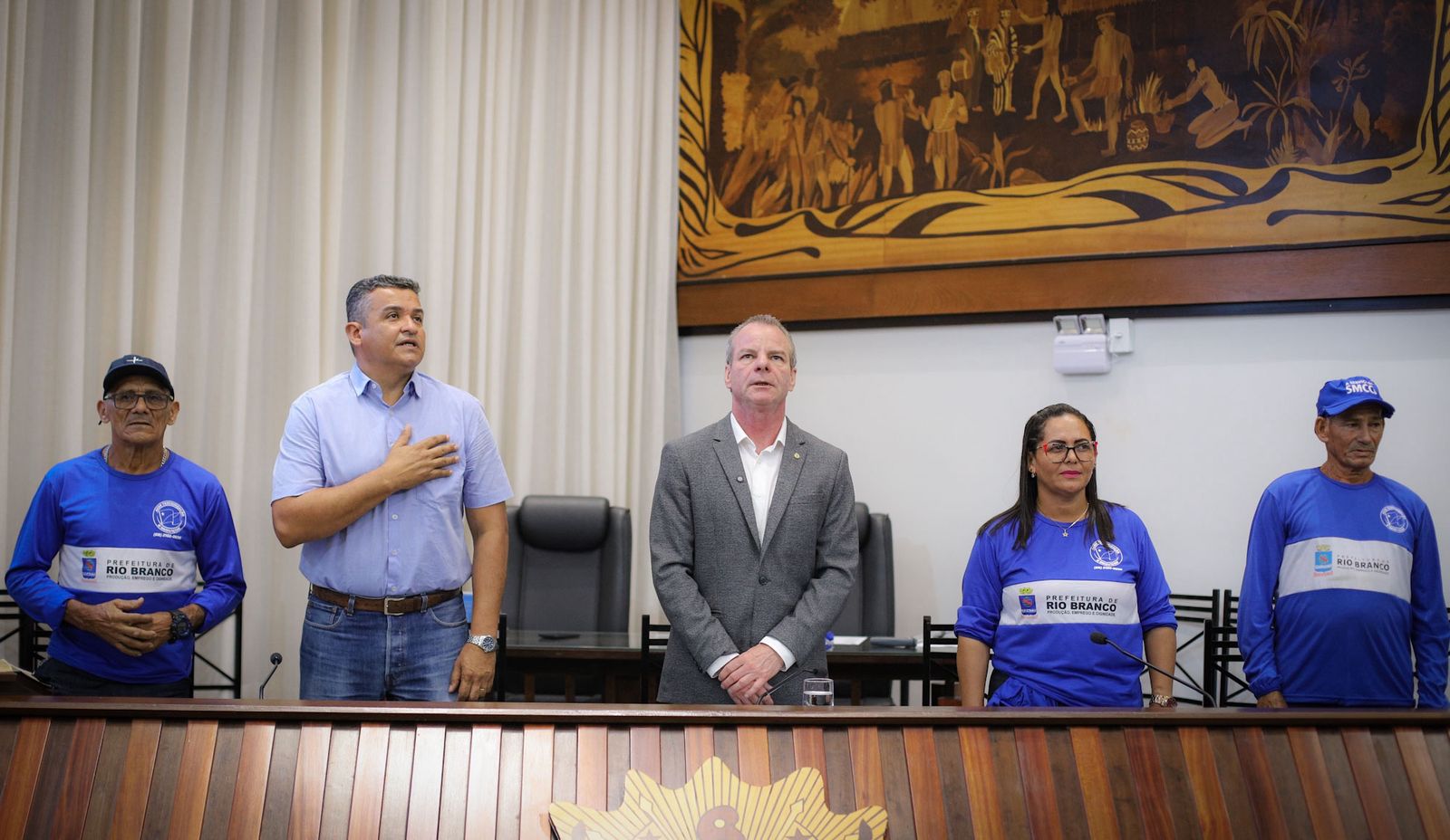Foto da solenidade