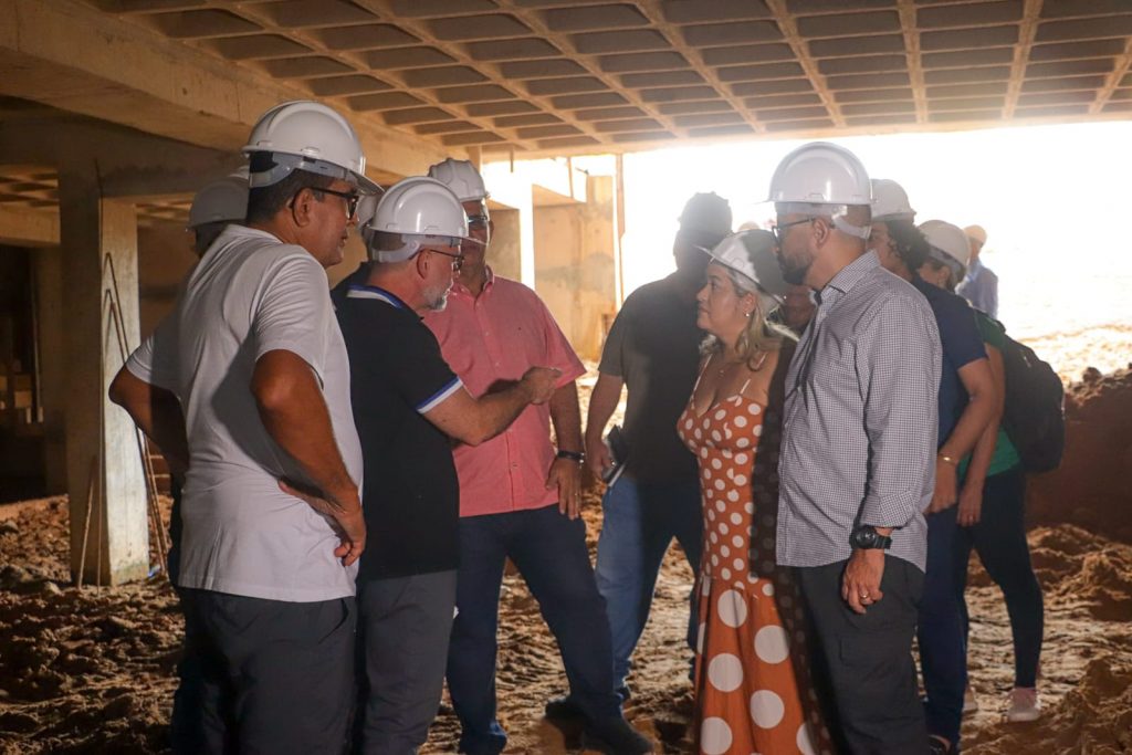 Obras do novo Mercado Elias Mansour avançam e destacam atuação da Prefeitura no desenvolvimento de Rio Branco 2 Foto: Marcos Araújo/Secom