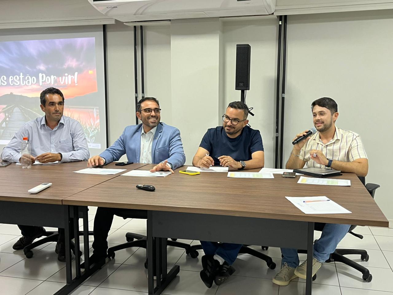 Foto da reunião
