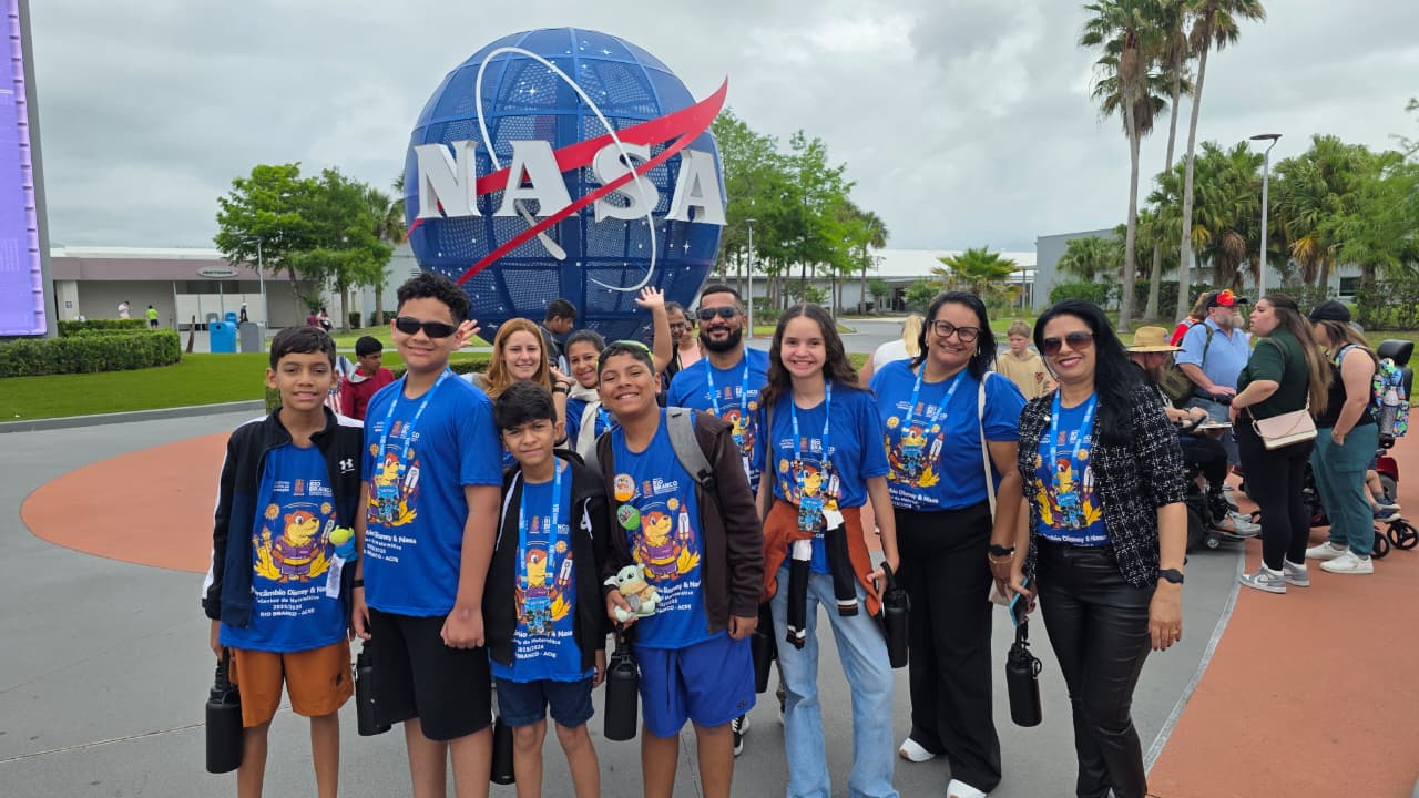 Foto dos Estudantes da Nasa