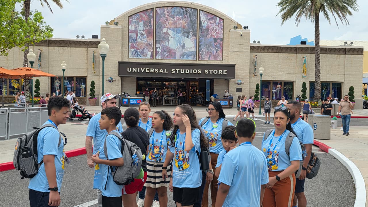 Foto dos Estudantes em Orlando