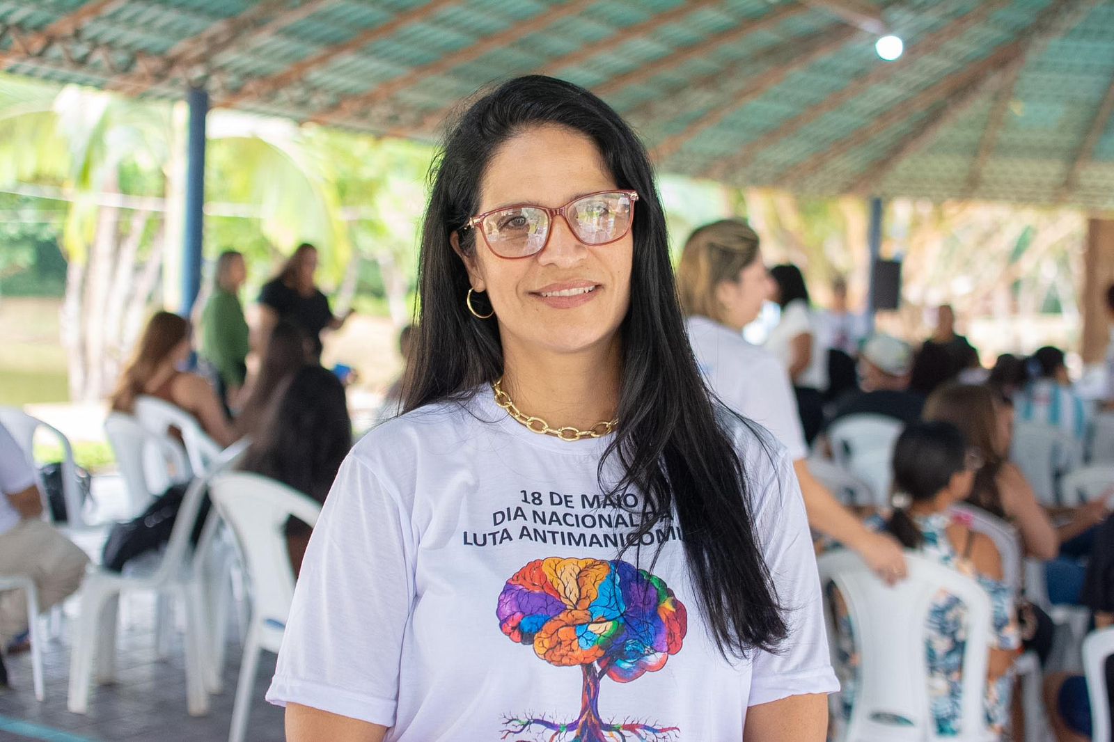“Essa é uma luta histórica que busca garantir dignidade e humanidade às pessoas em sofrimento mental”, enfatizou a enfermeira Karen Beiruth. (Foto: Átilas Moura/Secom)