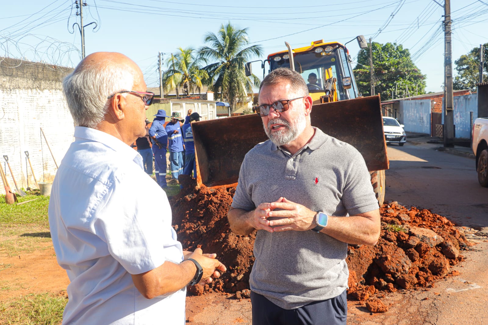 Foto do prefeito Alysson Bestene