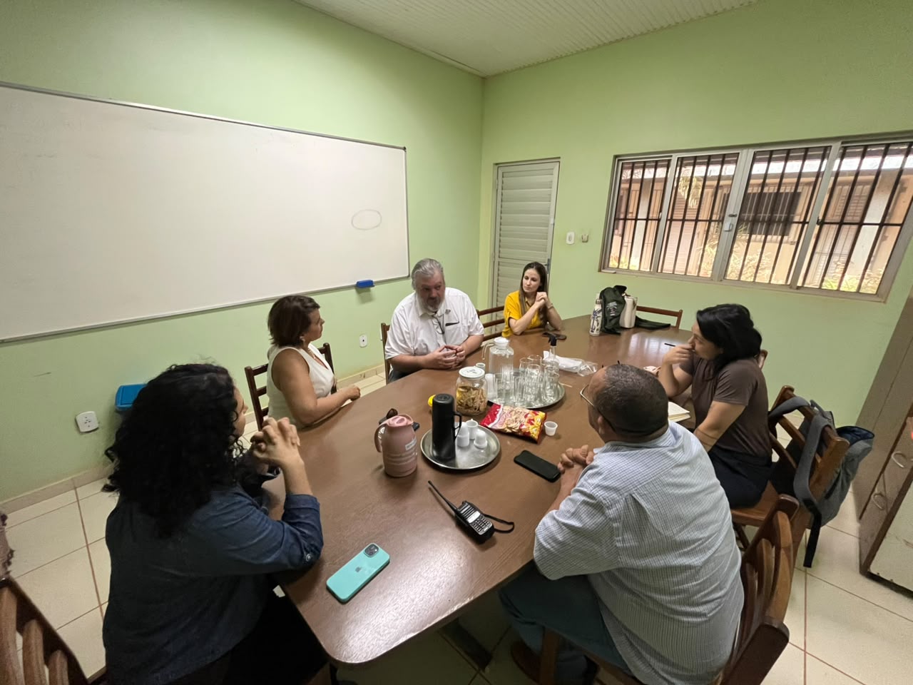 Equipe de consultores especializados em resíduos sólidos realizou visita técnica voltada ao diagnóstico e aprimoramento da gestão dos resíduos orgânicos no município. (Foto: Lucas Brito/Secom)