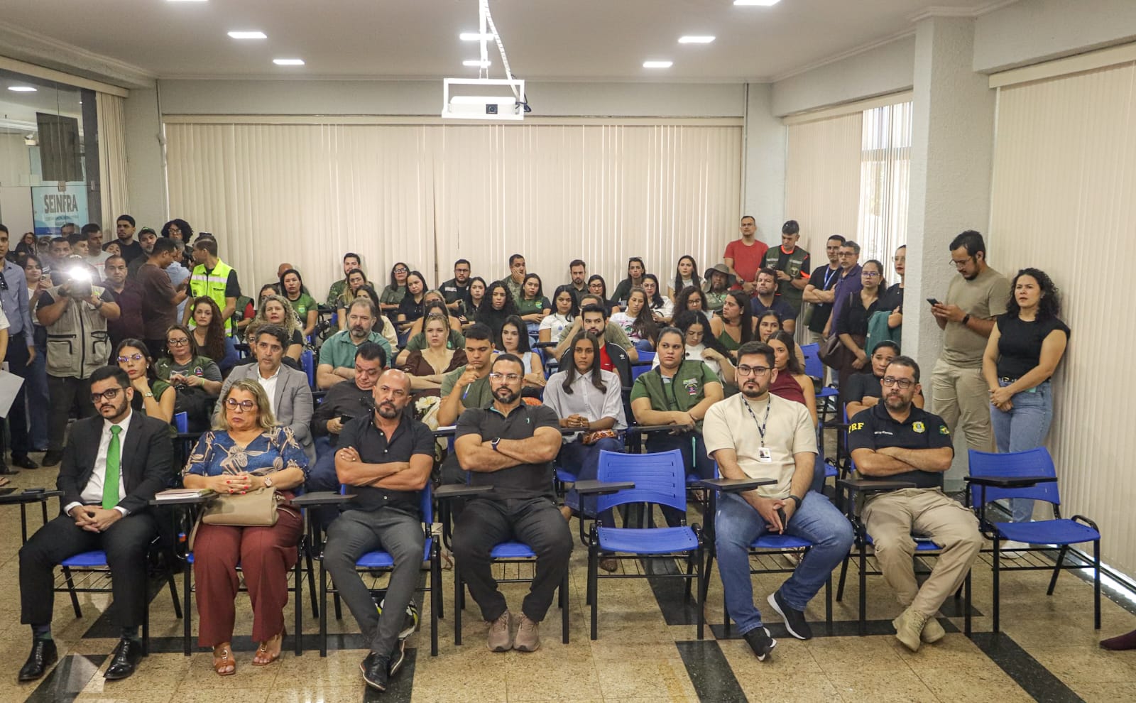 Foto da abertura da Semana do Meio Ambiente