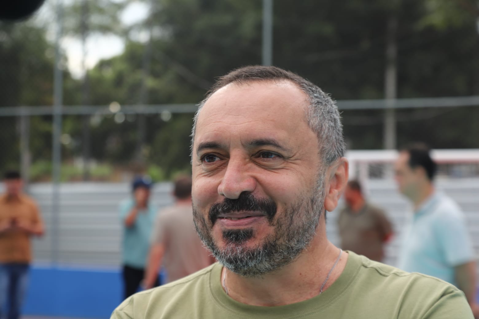 Vistoria obra de quadra Doca Furtado 4