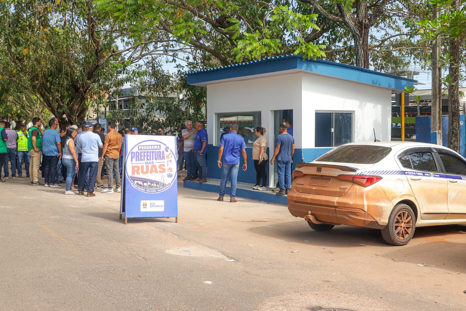 Ponto de taxi no bairro Cidade Nova MARCOS 9