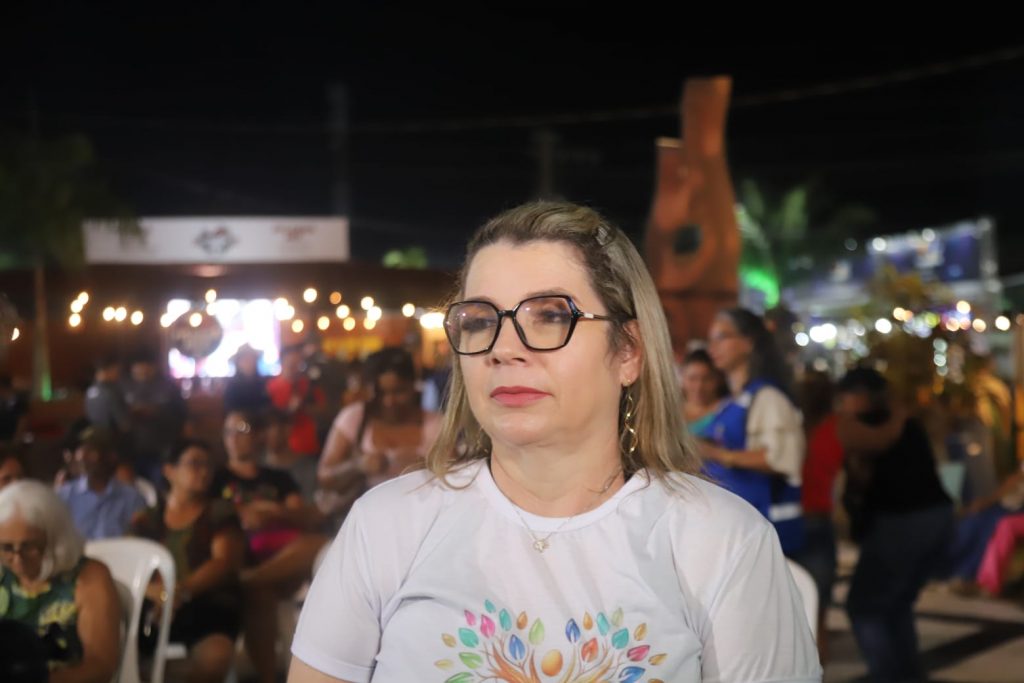 “É uma forma de fazer com que o ser humano entenda que pode sair de uma condição difícil para uma realidade melhor”, destacou Fabiana (Foto: Val Fernandes/Secom)