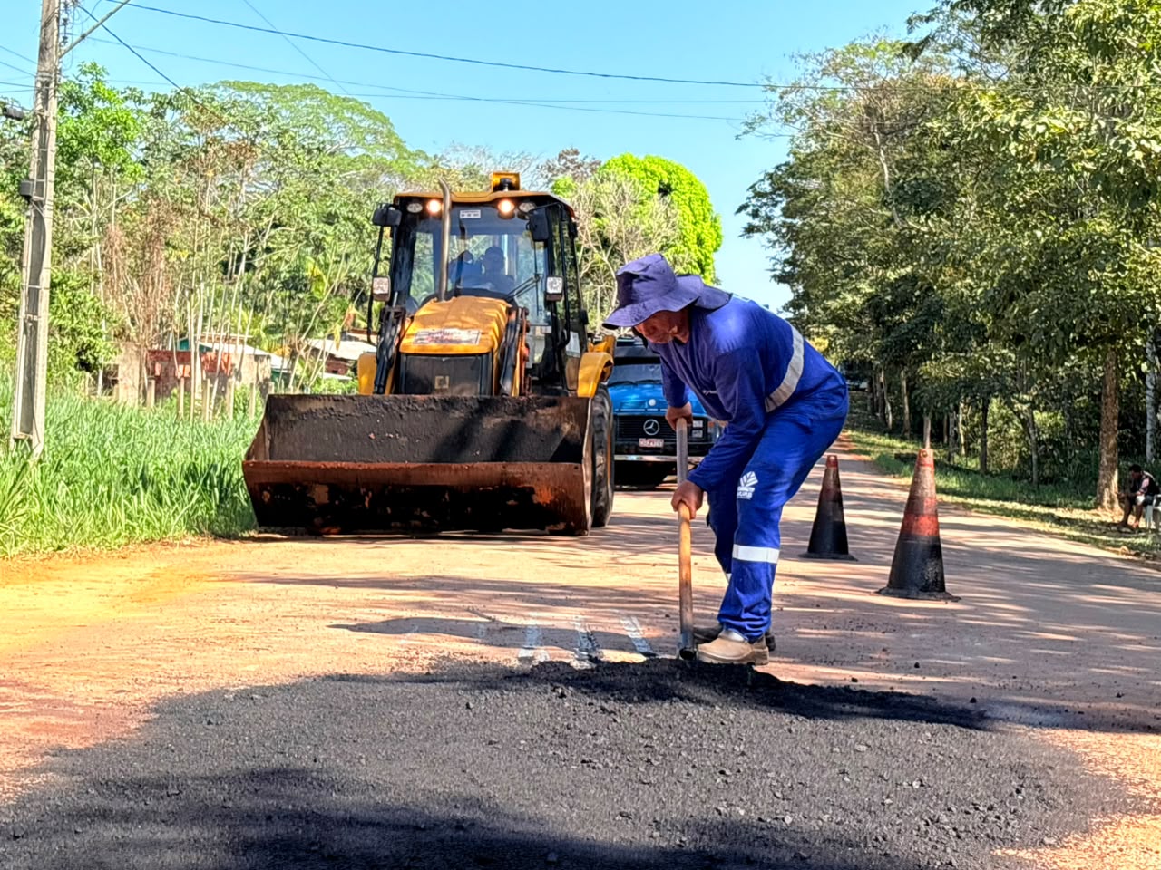 Recapeamento Estrada Irineu serra 1