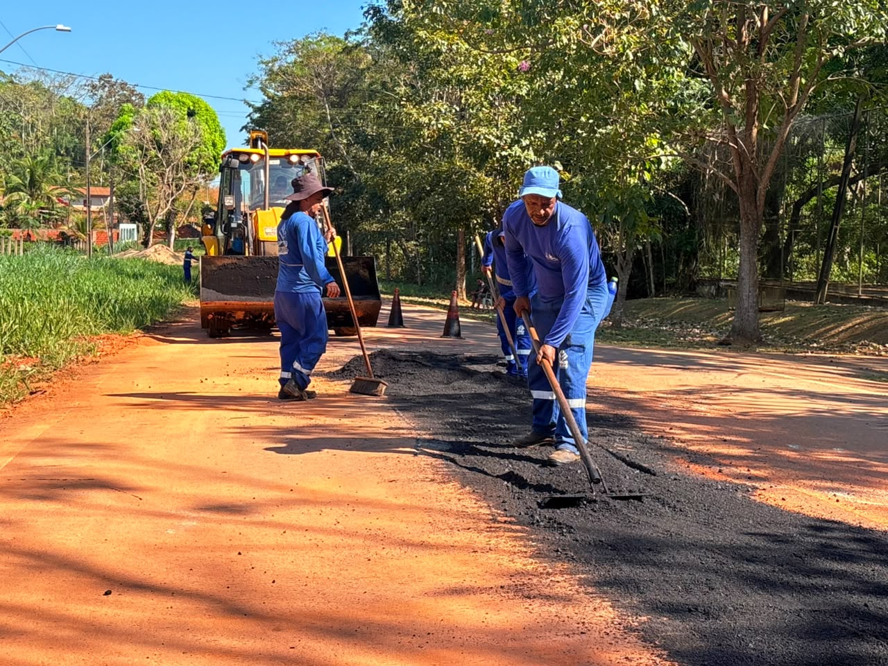 Recapeamento Estrada Irineu serra 8