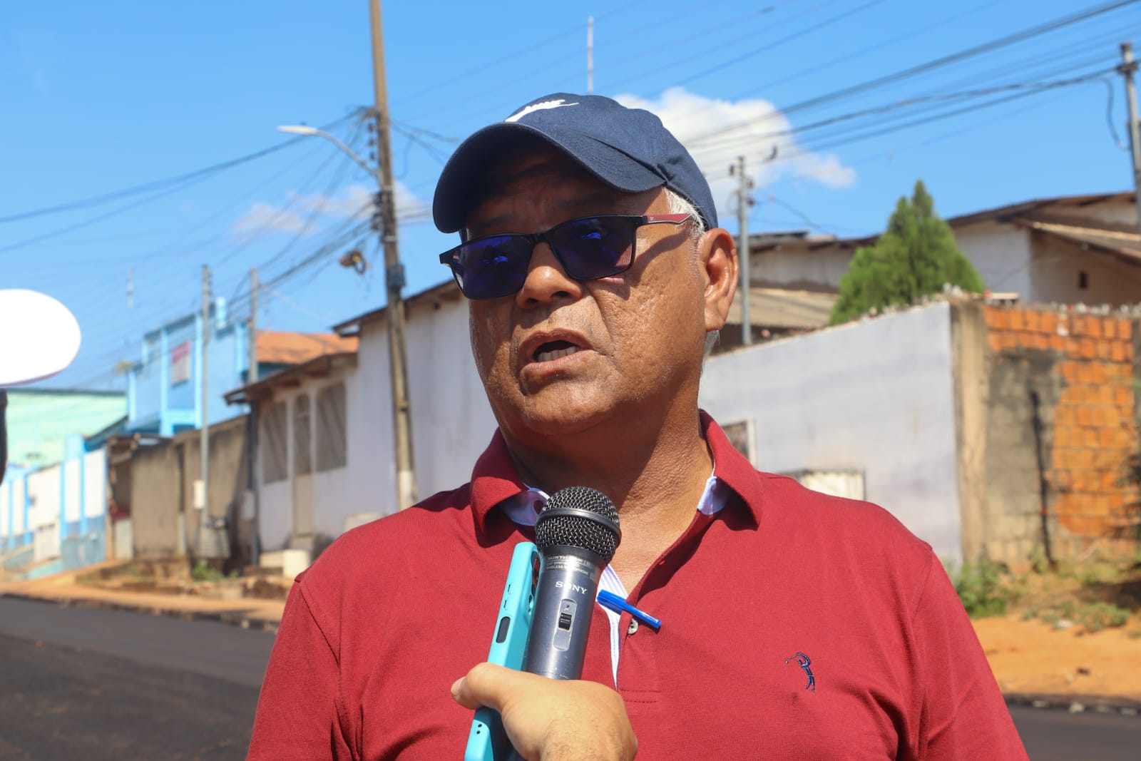 Recapeamento no bairro Vitoria 1