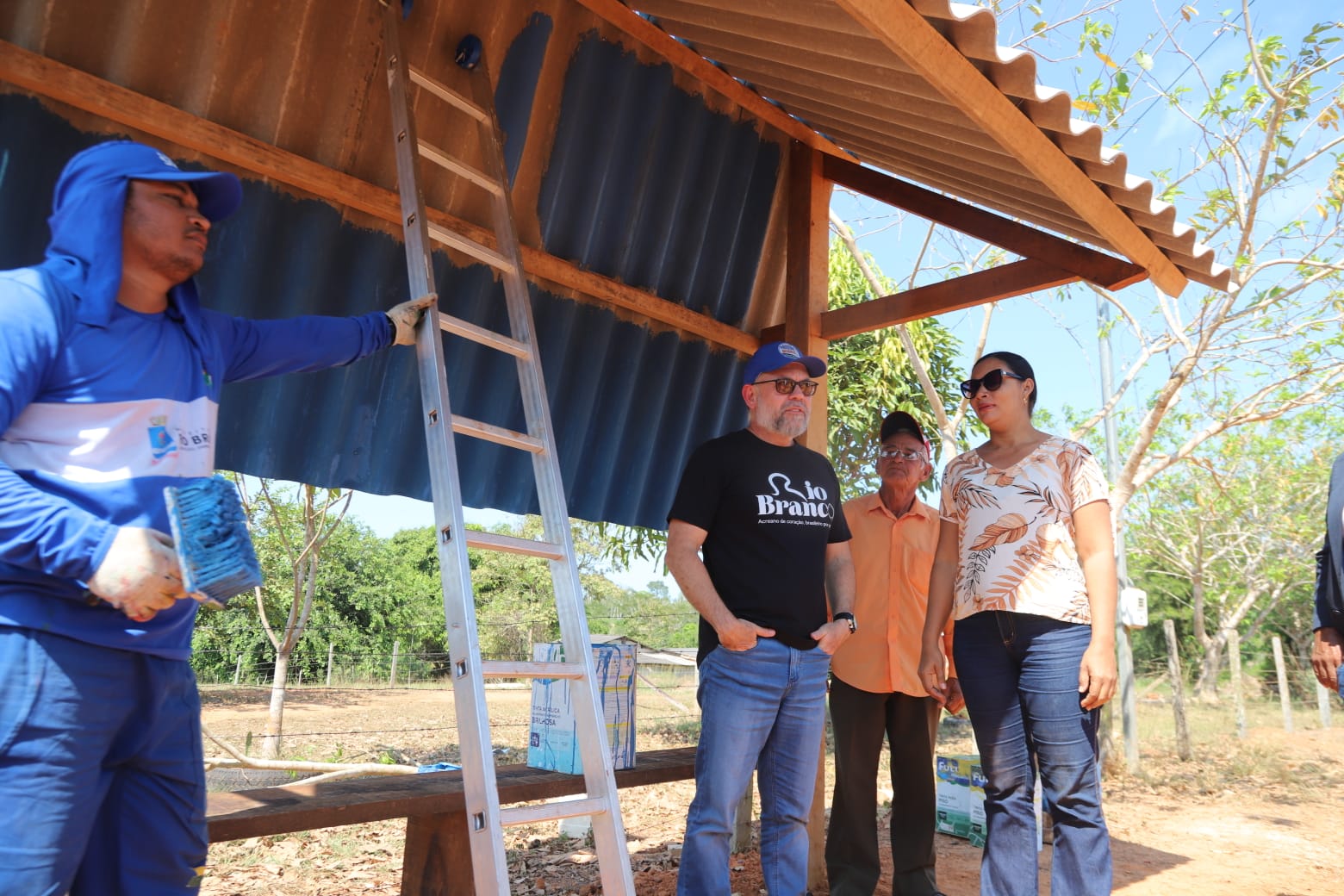 Da cidade ao campo: Prefeitura transforma reivindicações das comunidades em trabalho e melhorias 10 VISITA RAMAL JUNQUEIRAFOTO VF 21.08 6