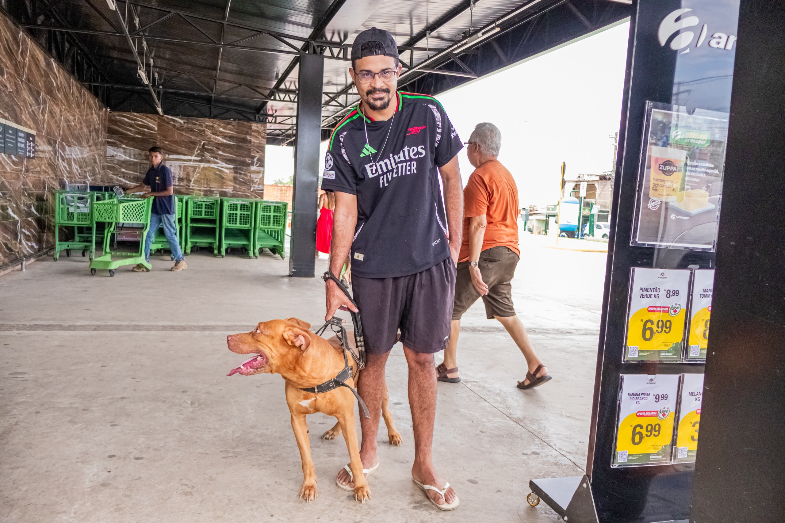 “A vacina é muito importante porque protege o animal, a família e toda a comunidade. Com pontos próximos, fica ainda mais fácil manter a imunização em dia”, destacou Sávio. (Átilas Moura/Secom)