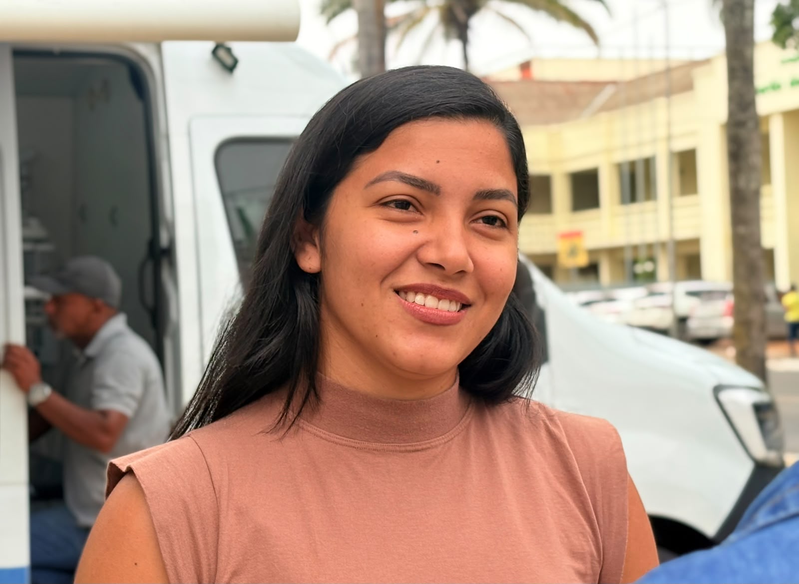 “Estamos atendendo os servidores municipais para suprir uma demanda apresentada à Secretaria de Saúde”, explicou Natasia. (Foto: Ana Melo/Secom)